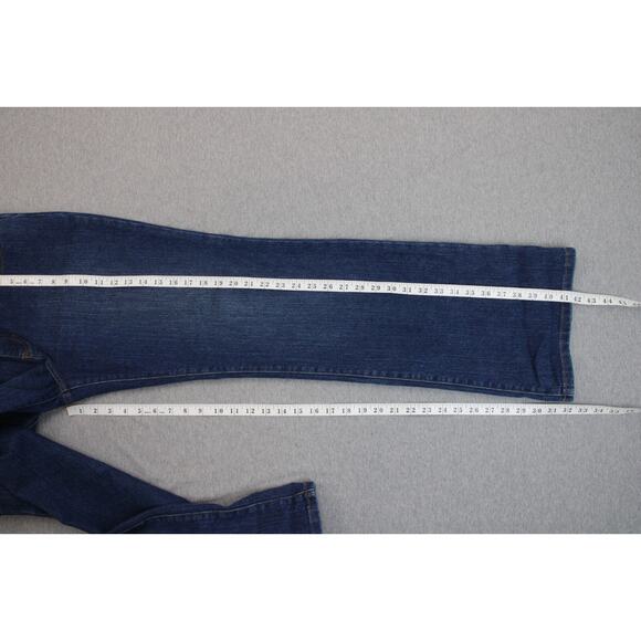 Nicole Miller Jeans Womens Size 14 Blue Denim Bootcut Leg Mid Rise 5 Pockets - Picture 7 of 7